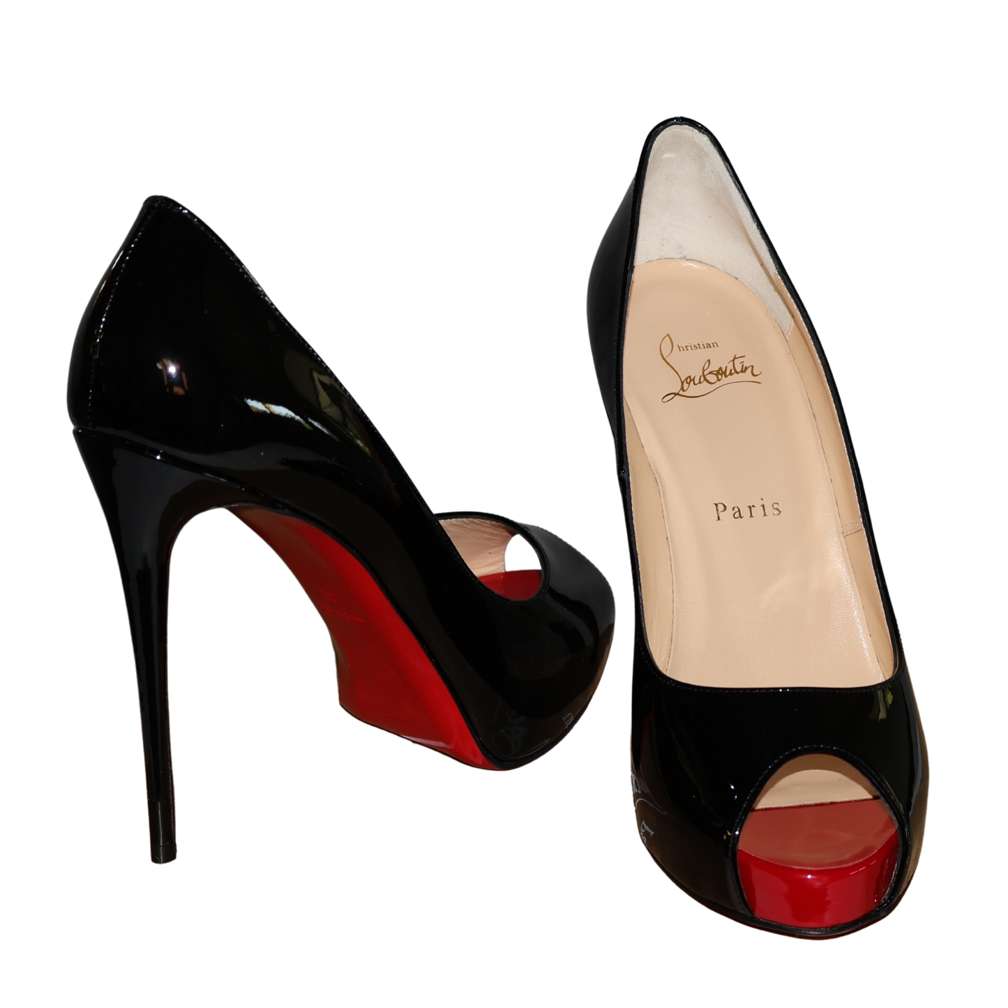 Christian Louboutin New Very Prive 120MM Patent Pumps