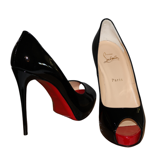 Christian Louboutin New Very Prive 120MM Patent Pumps