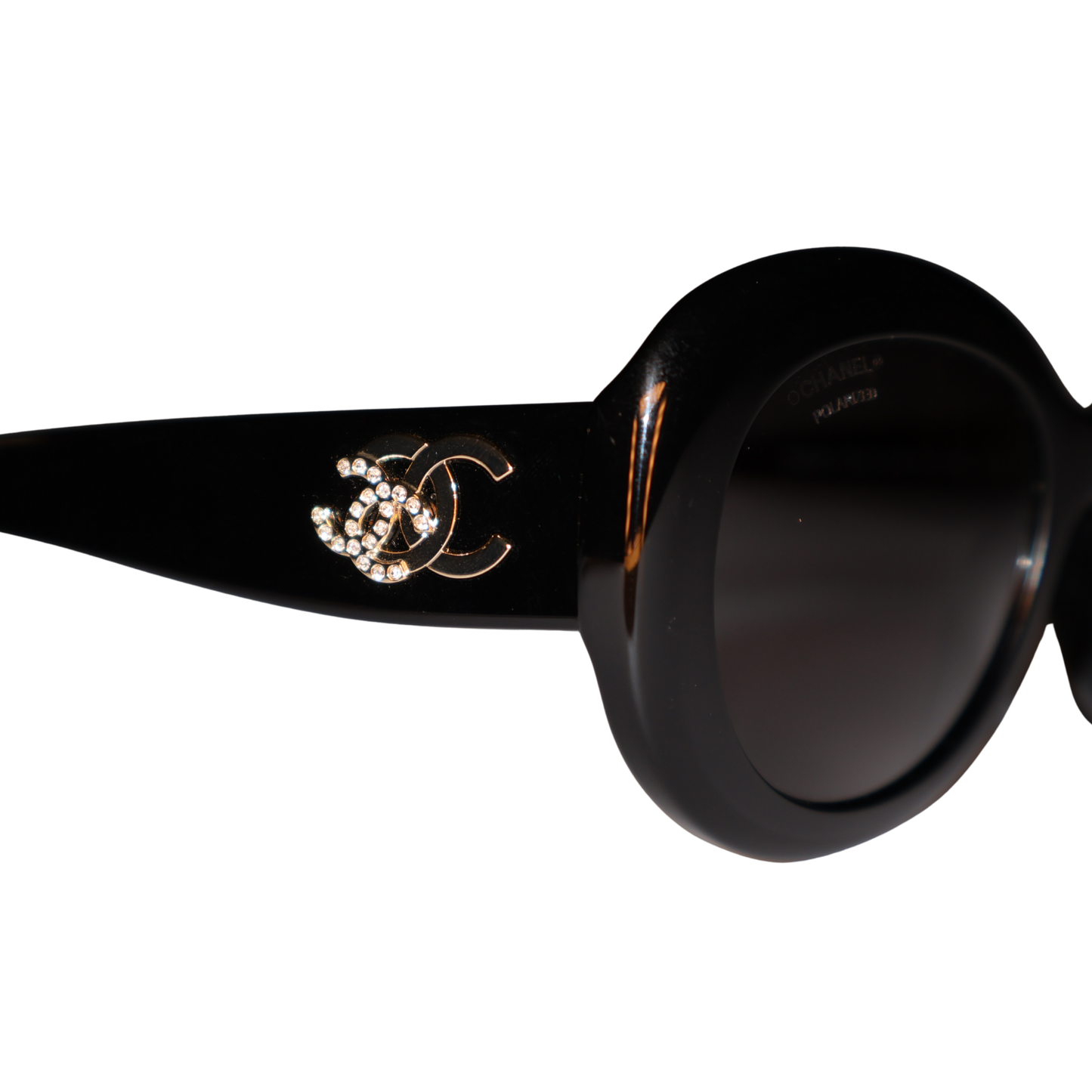 Coco Chanel Oval Sunglasses