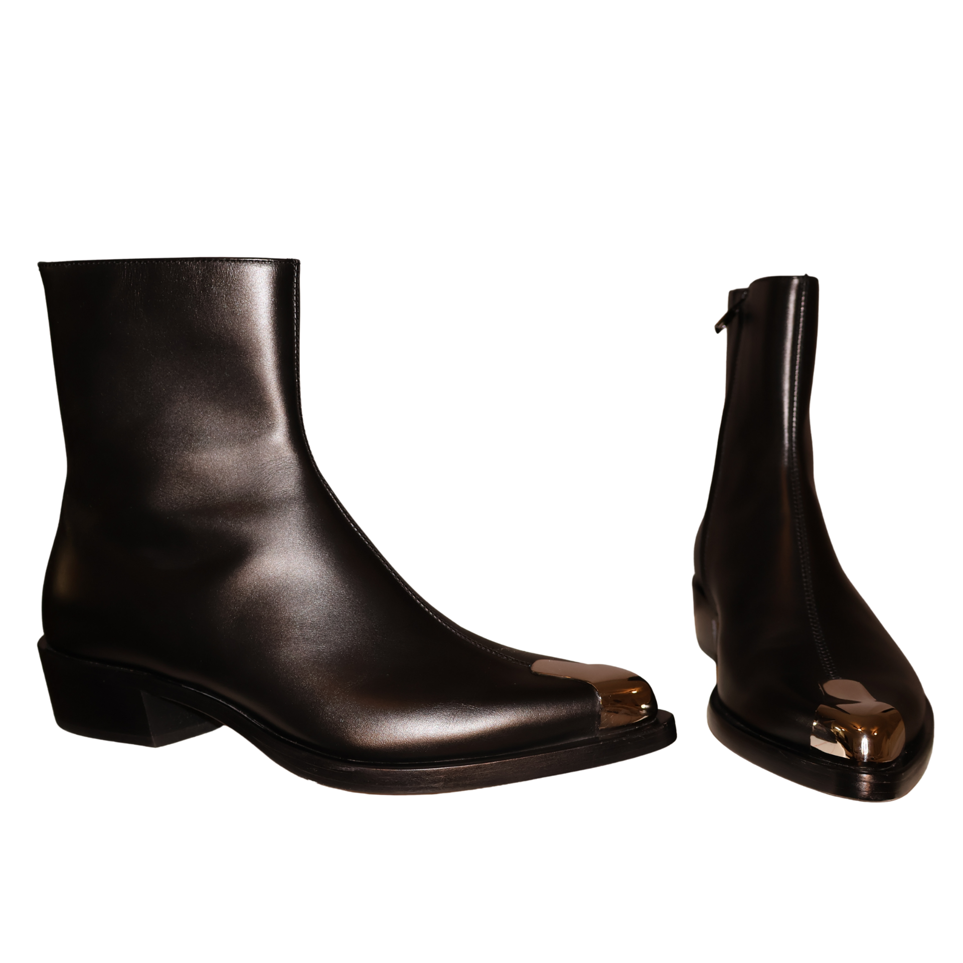 alexander mcqueen マックィーン　パンクトゥメタルブーツ Alexander McQueen Punk Boot – The Haute Corner