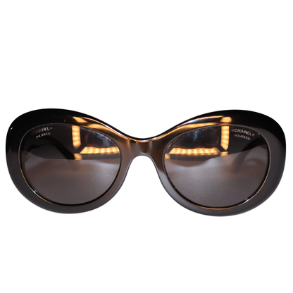Coco Chanel Oval Sunglasses