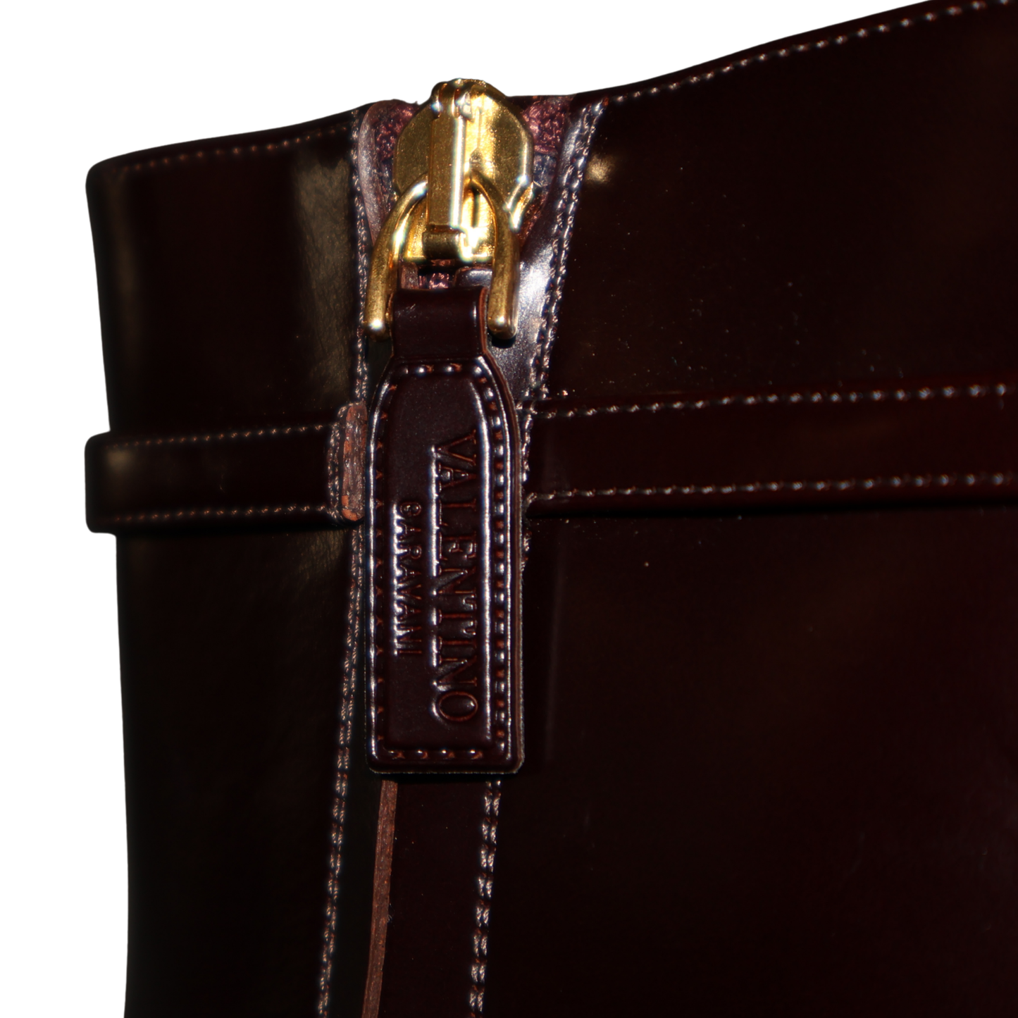 Valentino Garavani 120mm Tan-Go Platform Ankle Boots