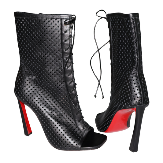 Christian Louboutin Lace-Up Boots