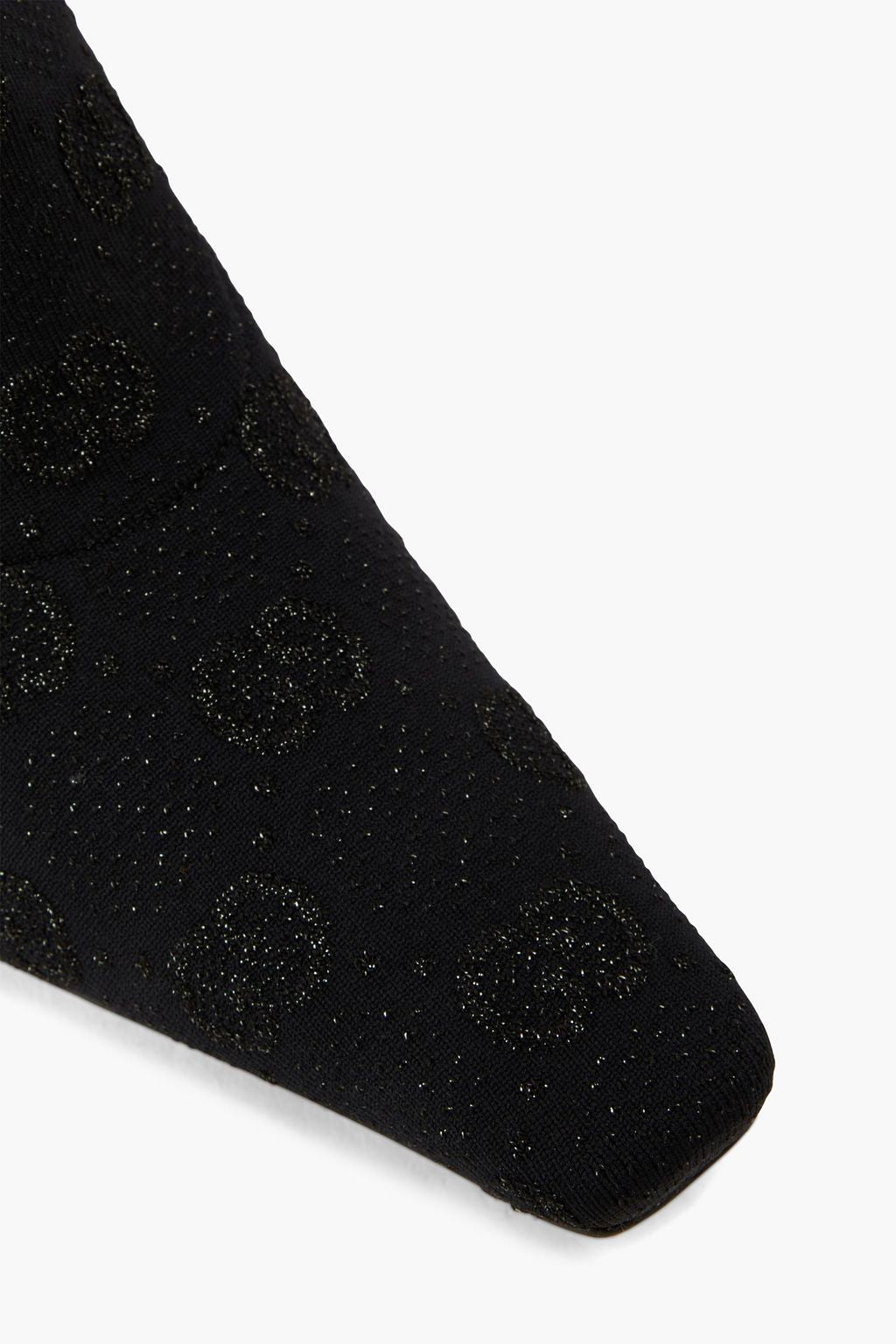 Gucci GG Glitter Sock Boots – Black