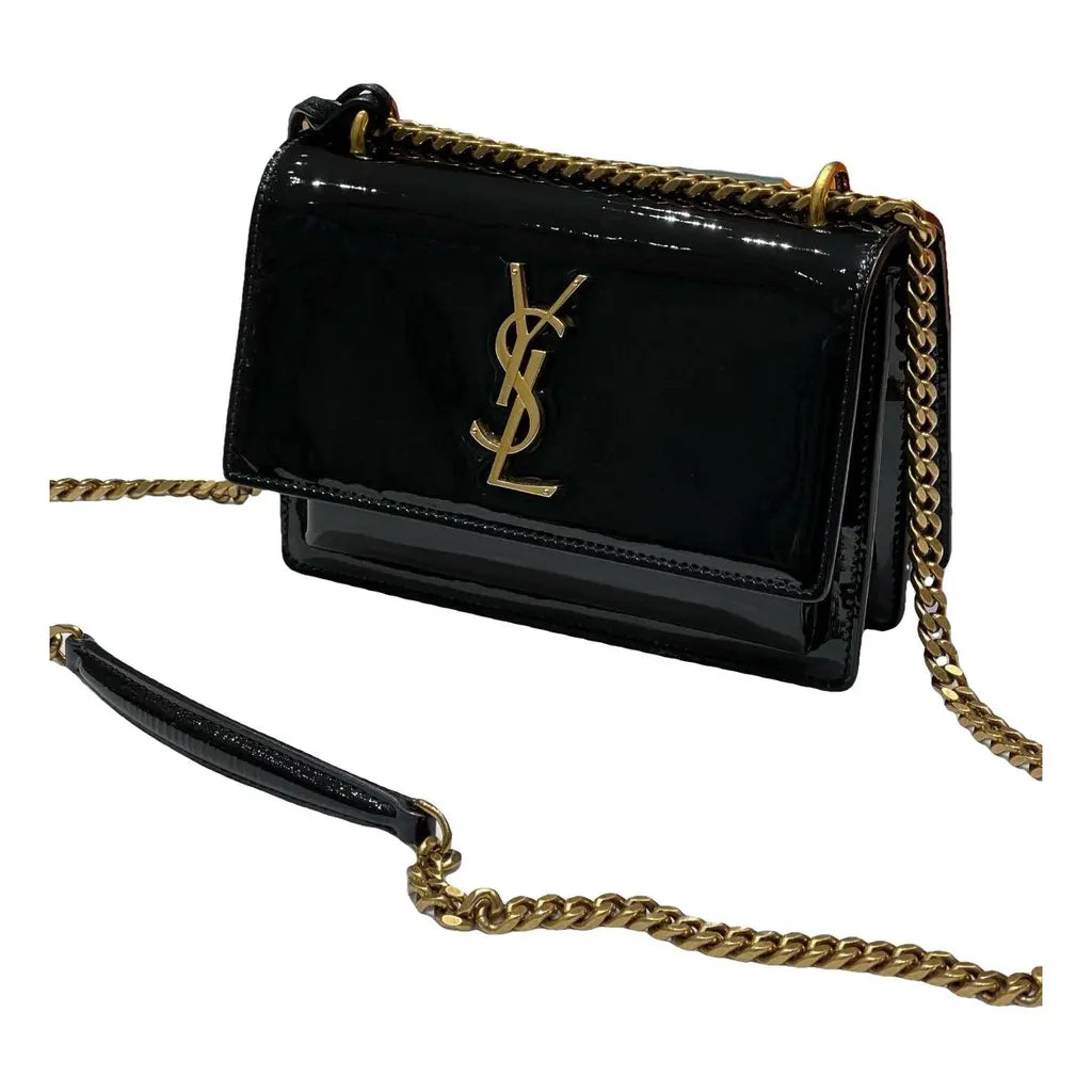 Saint Laurent Patent Crossbody Handbag