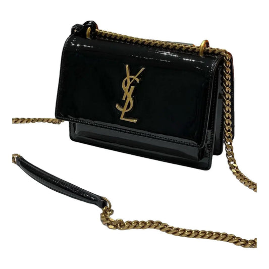 Saint Laurent Patent Crossbody Handbag