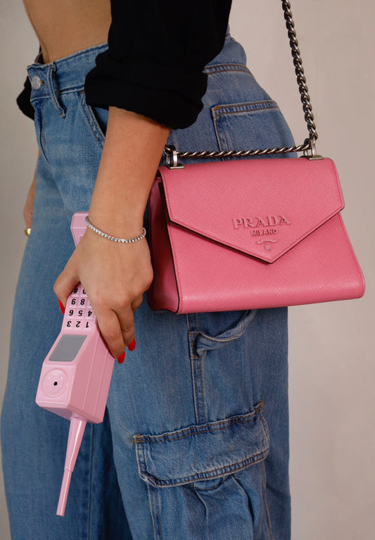 Prada Envelope Chain Crossbody